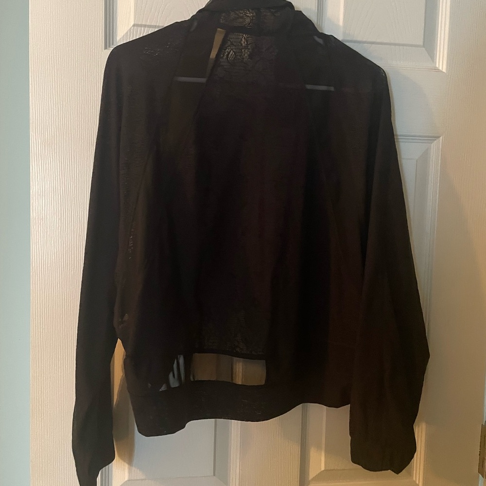 lululemon athletica Black Bomber Jacket - Picture 3 of 4